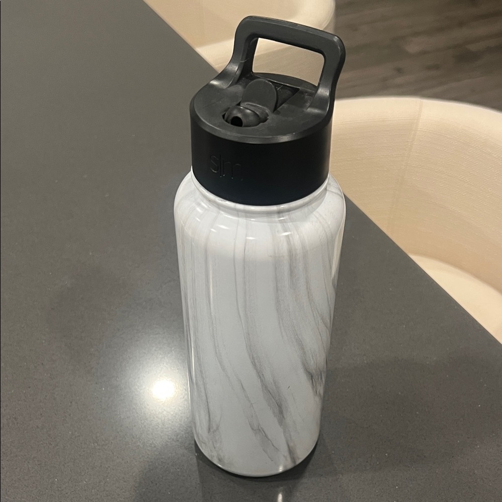 Simple Modern Marble Water Bottle